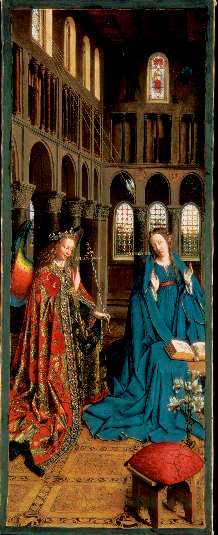   扬·凡·艾克  Jan Van Eyck——天使报喜